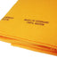 Paño gamuza absorbente 20x27pulg 100% rayón naranja