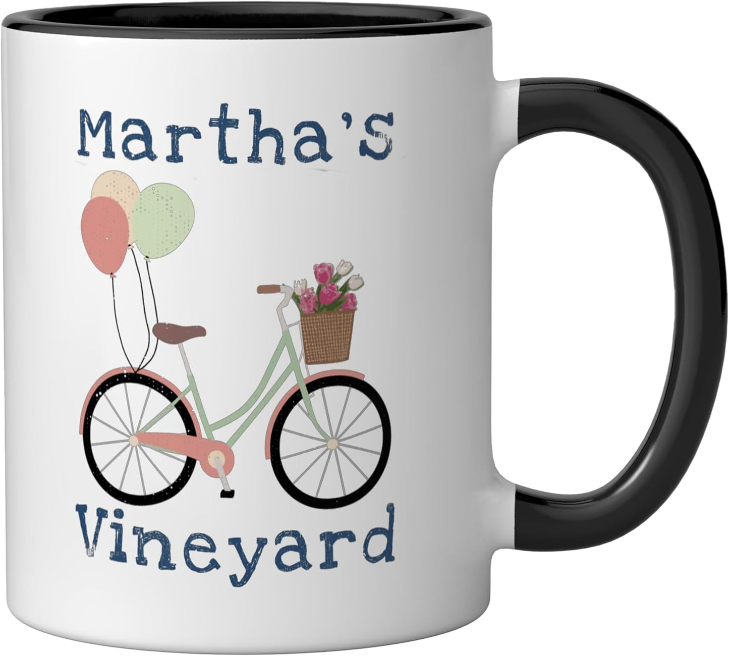 Taza cerámica para bicicleta Martha's Vineyard Cape Cod verano