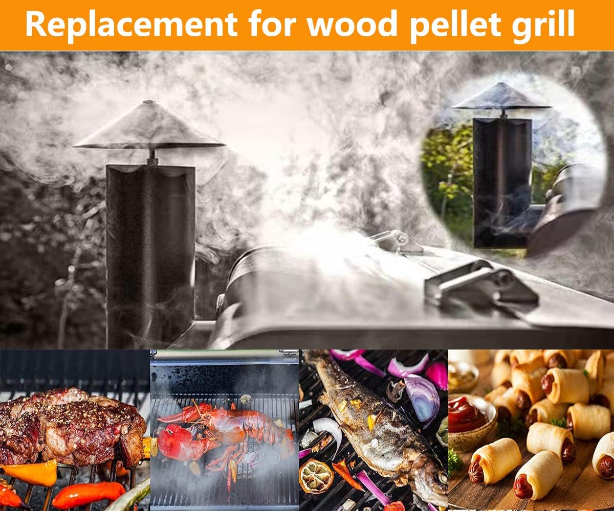 Tapa repuesto chimenea parrilla pellets comp Pit Boss Traeger