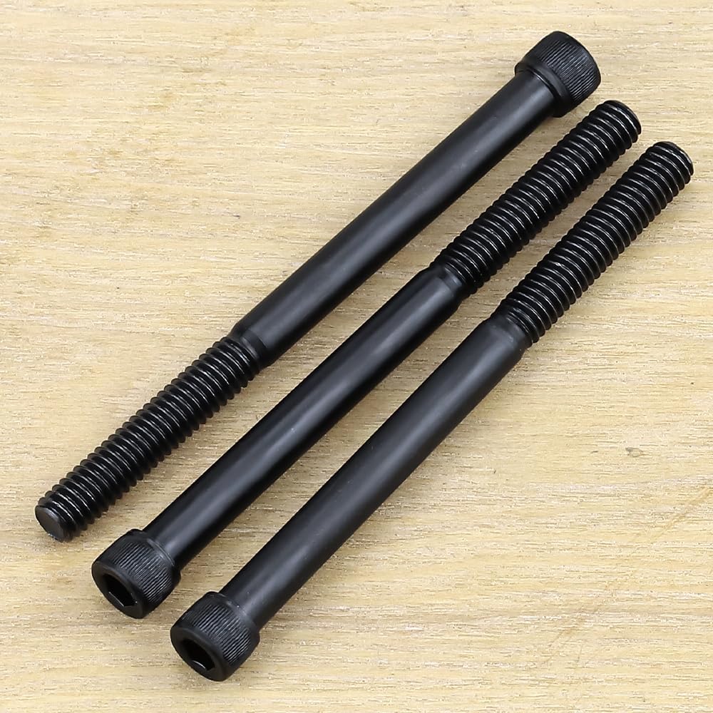 Tornillos cabeza hueca 1/2-13 x 4 1/2 pulg acero grado 12.9