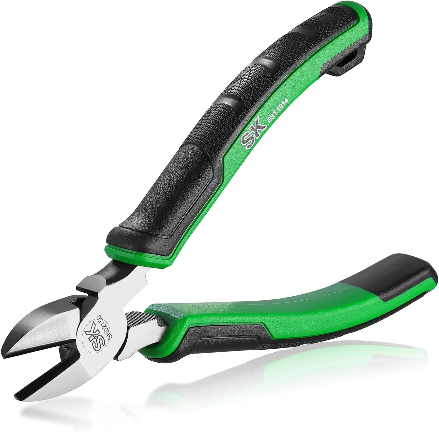 Alicates diagonales 6pulg acero alto carbono mango antiderrap
