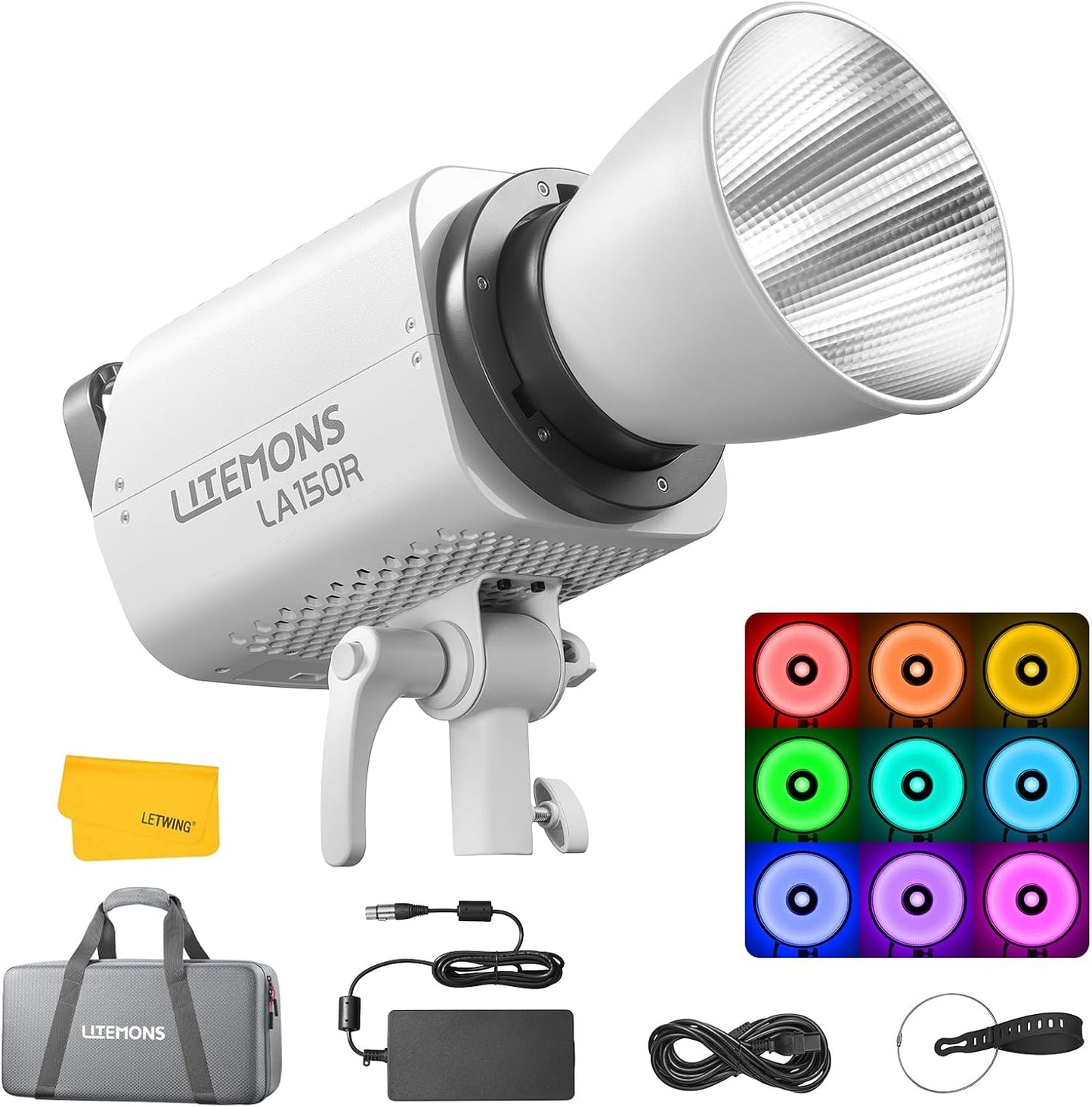 Luz LED RGBW estudio 1800K-10000K