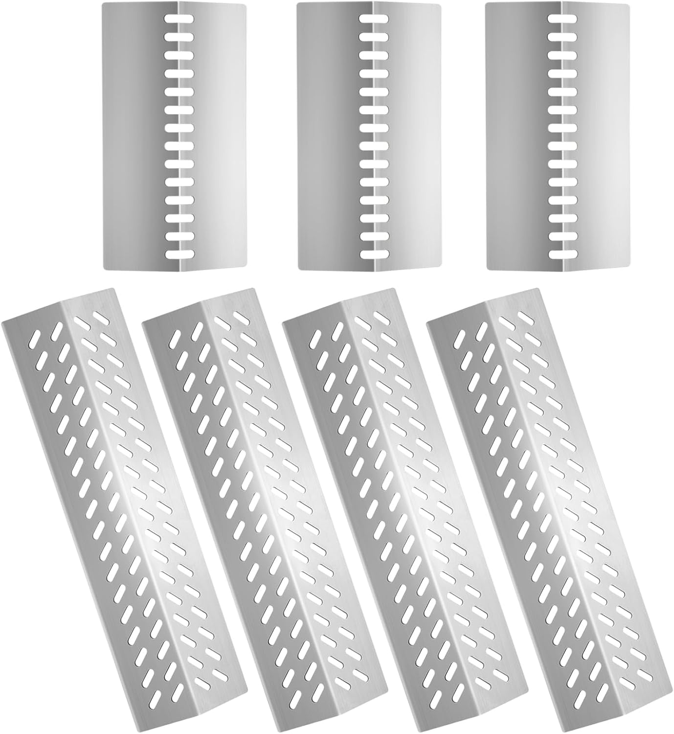 4 Barras Acero Inox y 3 Protectores Calor para Parrilla Bull