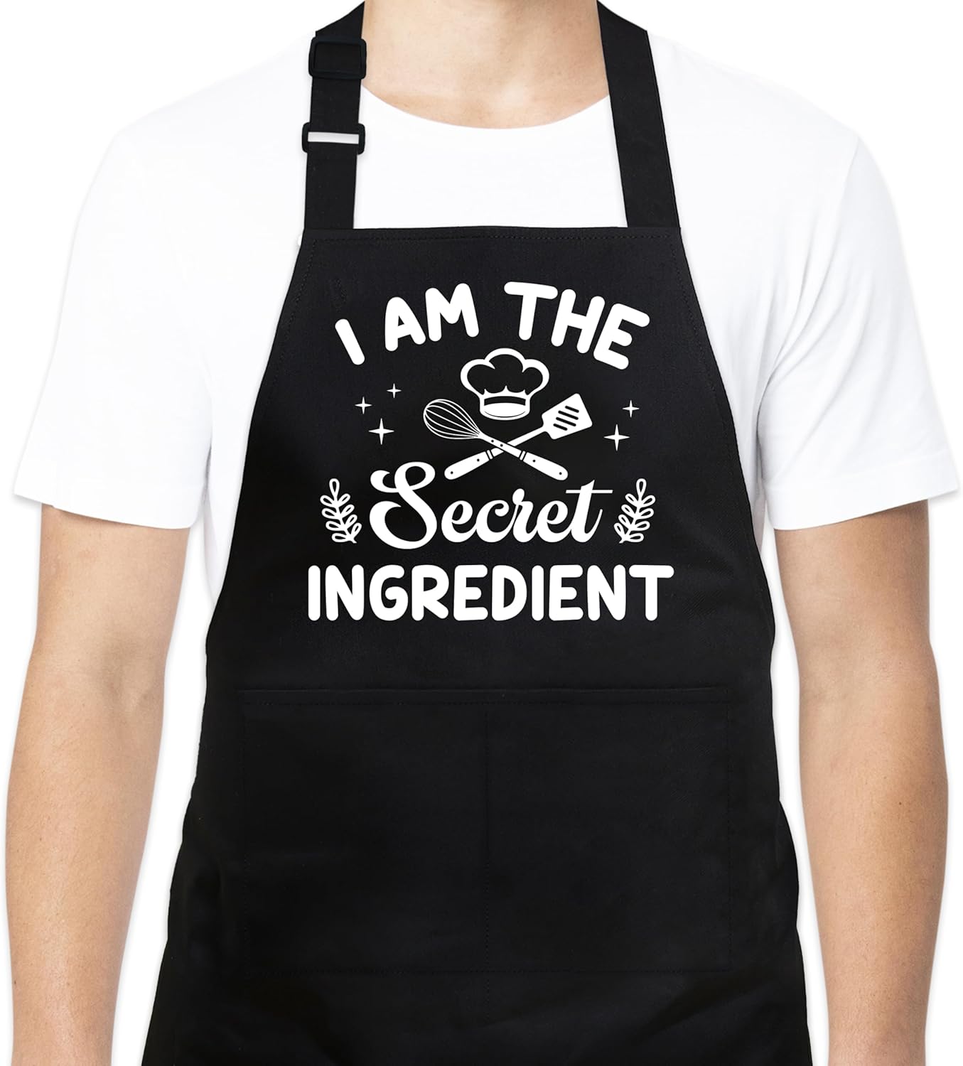 Delantales de parrilla para mujer con texto "I Am The Secret Ingredient"