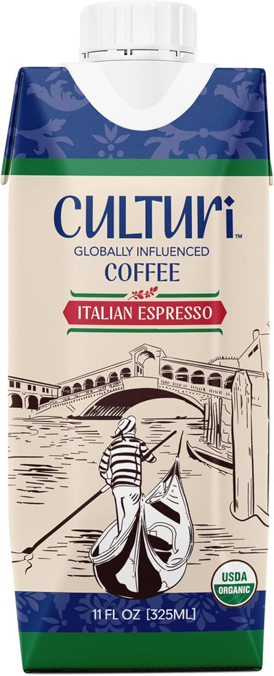 Café italiano auténtico bajo en calorías 11 oz (12 unidades)