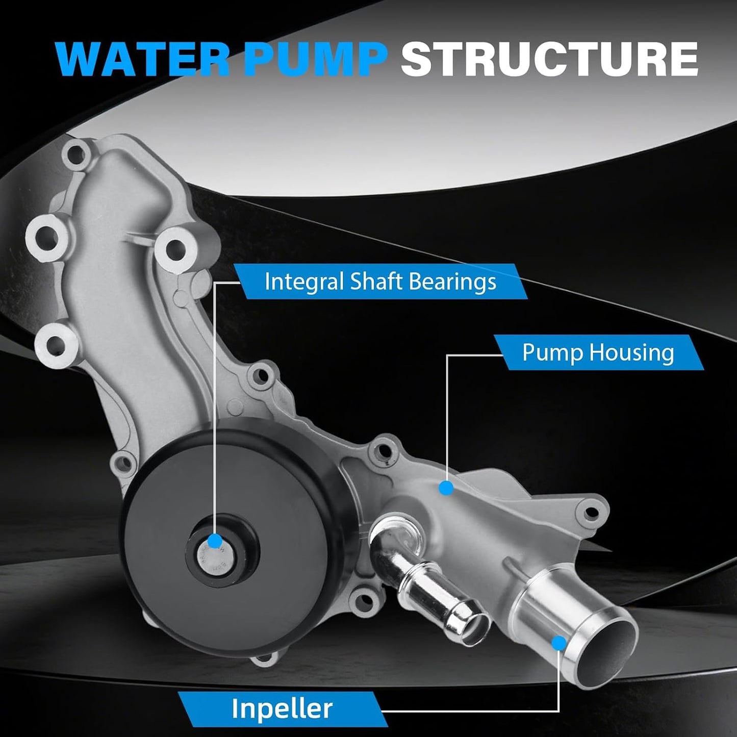 Bomba agua motor AW6169 comp Chrysler 200 300 Dodge Ram