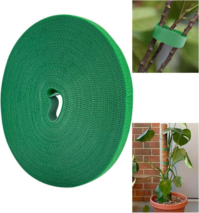 Cinta jardín 65.6ft clips reutilizables para plantas trepadoras