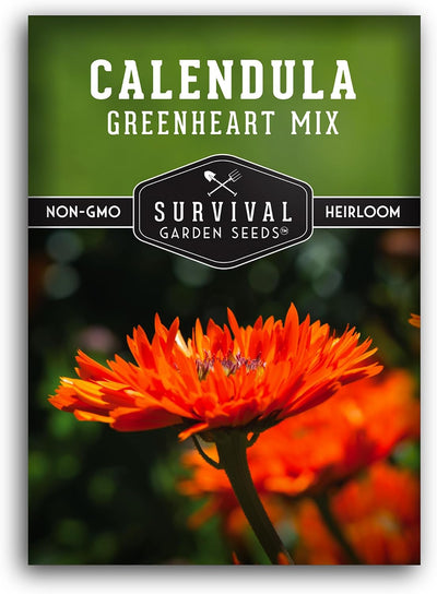 Semillas caléndula Greenheart para plantar en jardín