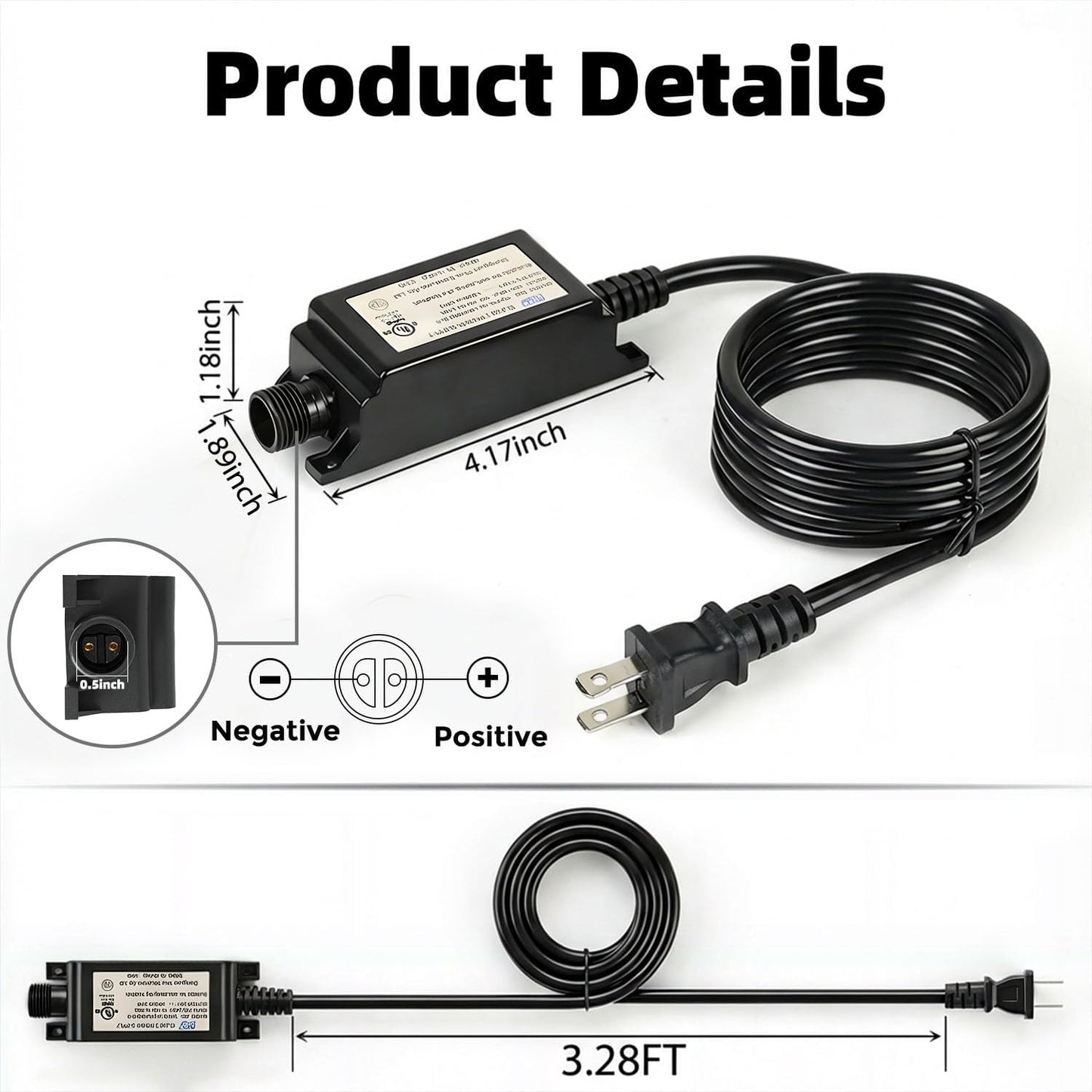 Transformador LED IP65 24V AC a DC 24W