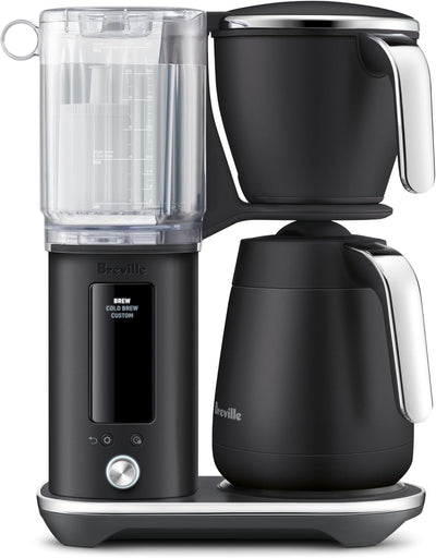Cafetera de goteo Breville Luxe trufa negra con jarra térmica