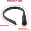 Herramienta al vacío 25pulg accesorio plano flex 1-1/4 y 1-3/8