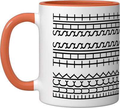 Taza cerámica con mensaje oculto para compañeros de trabajo