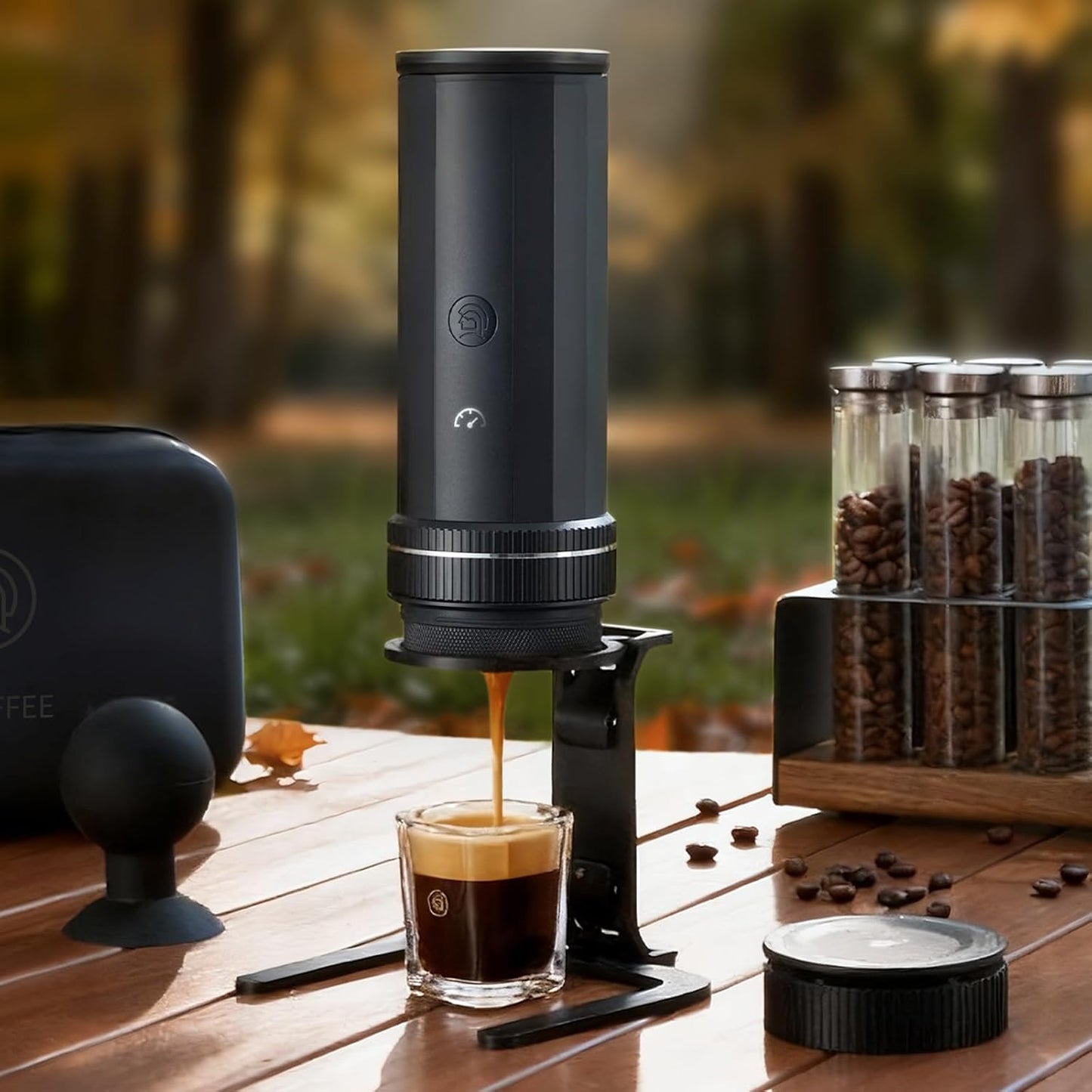 Máquina Espresso Portátil 20 Bar Recargable USB-C