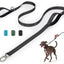 Correa perro duradera con clip metal reflectante 4-8ft