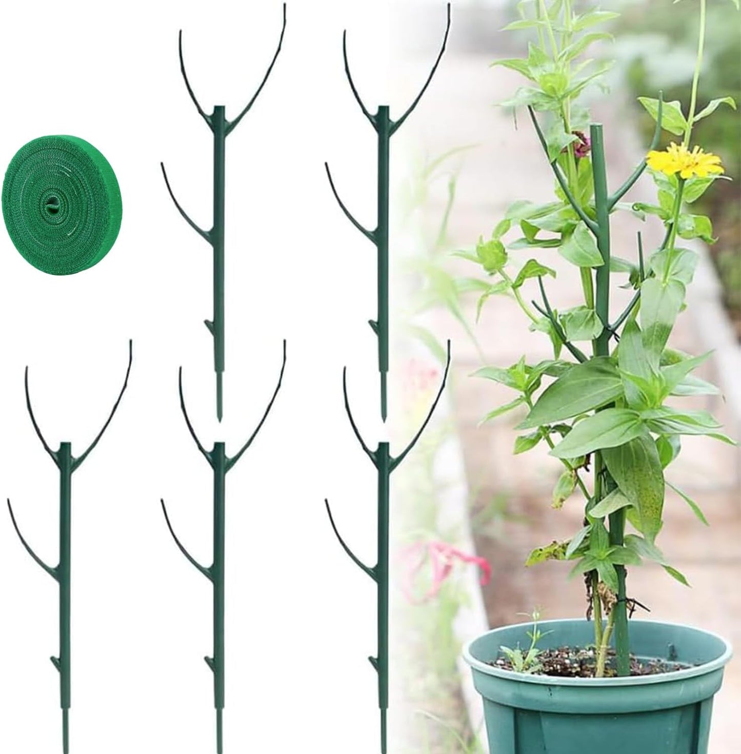 Soporte apilable para plantas Monstera y trepadoras