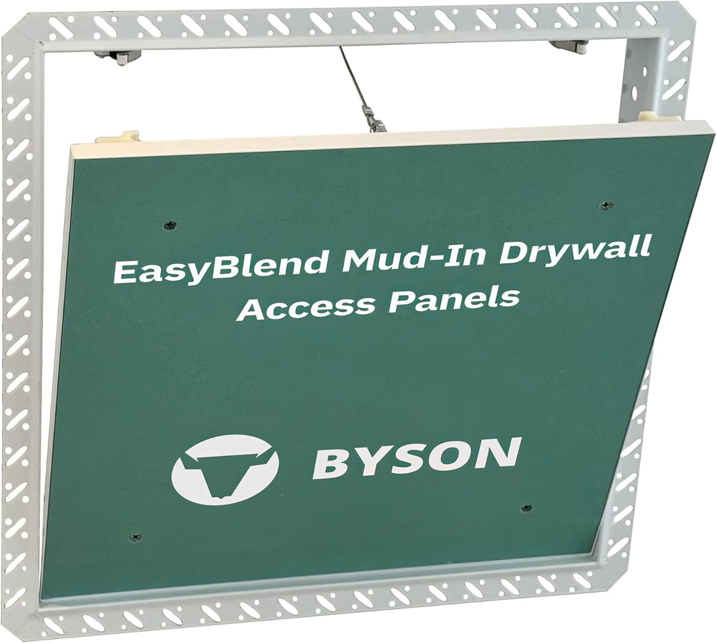 Panel acceso yeso 24x24pulg puerta pared brida barro marco acero