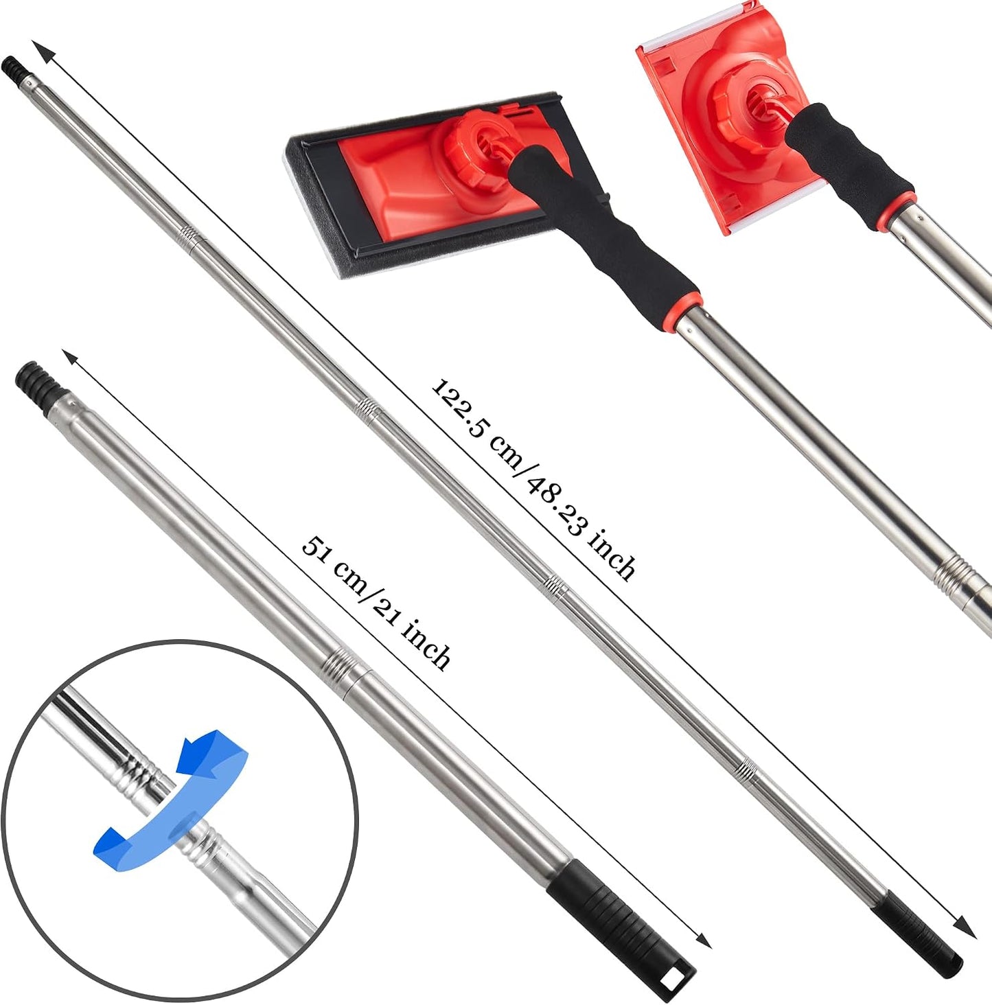 Kit 10 Pzas Bordeadora Pintura 9pulg con Extensión