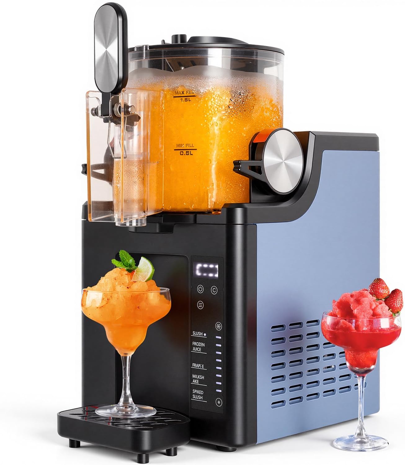 Máquina Granizados Hogar 5 Modos Aguanieve Batido Leche