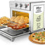 Horno convección 6en1 sin aceite freidora aire compacta