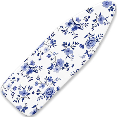 Funda plancha floral 15x54pulg resistente manchas acolchado grueso