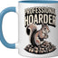 Taza Cerámica Humor Squirrel Colectora Azul/Blanco