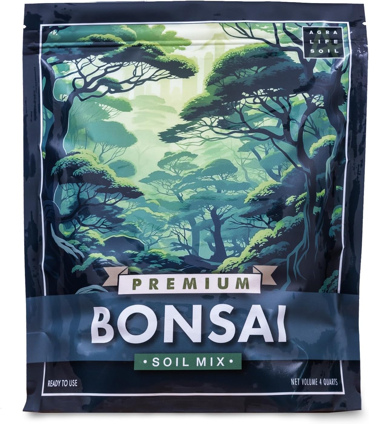 Tierra premium para bonsái interior suelo orgánico