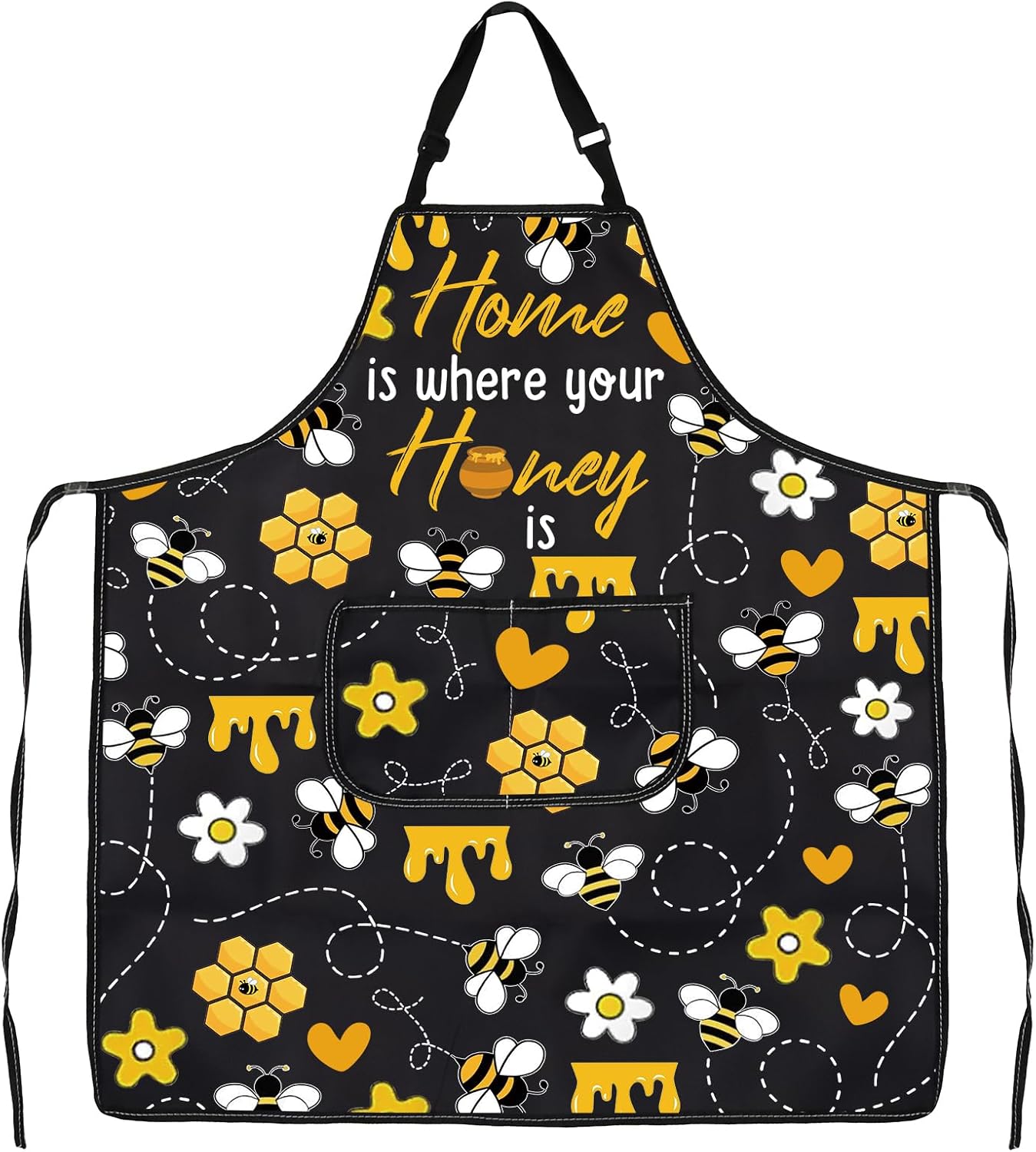 Delantal cocina con bolsillo Bumble Bee