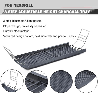 Repuesto bandeja ceniza Nexgrill 27pulg 810-0029