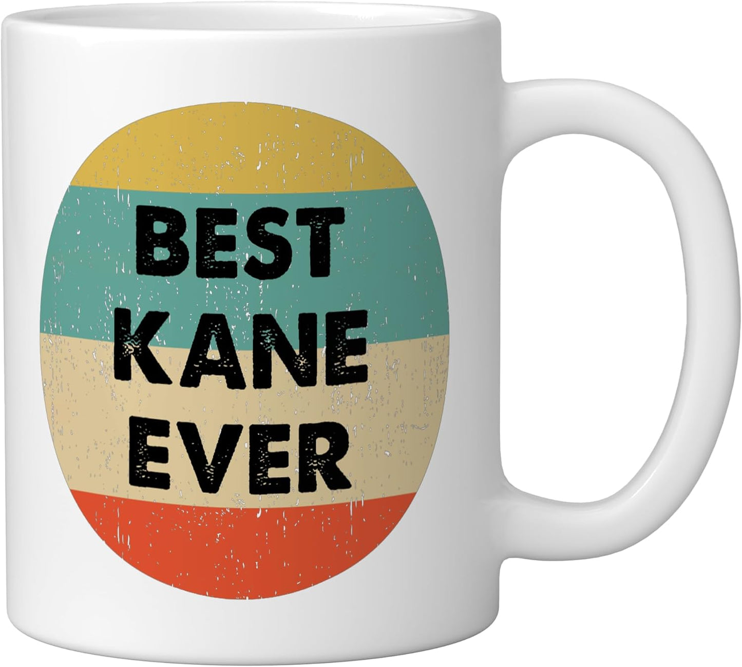 Taza cerámica Kane Name blanca