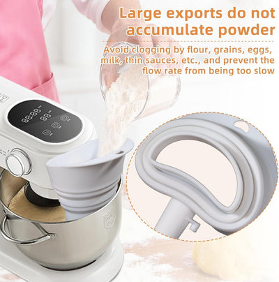 Embudo silicona para mezclador KSM150 5qt lavavajillas