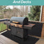 Protector térmico parrilla 3x4ft para pared valla barandilla