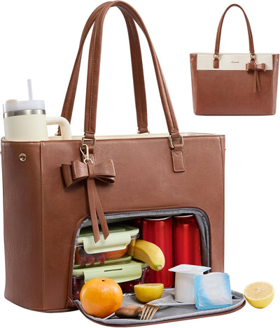 Bolsa trabajo 3en1 para laptop soporte vasos profesionales