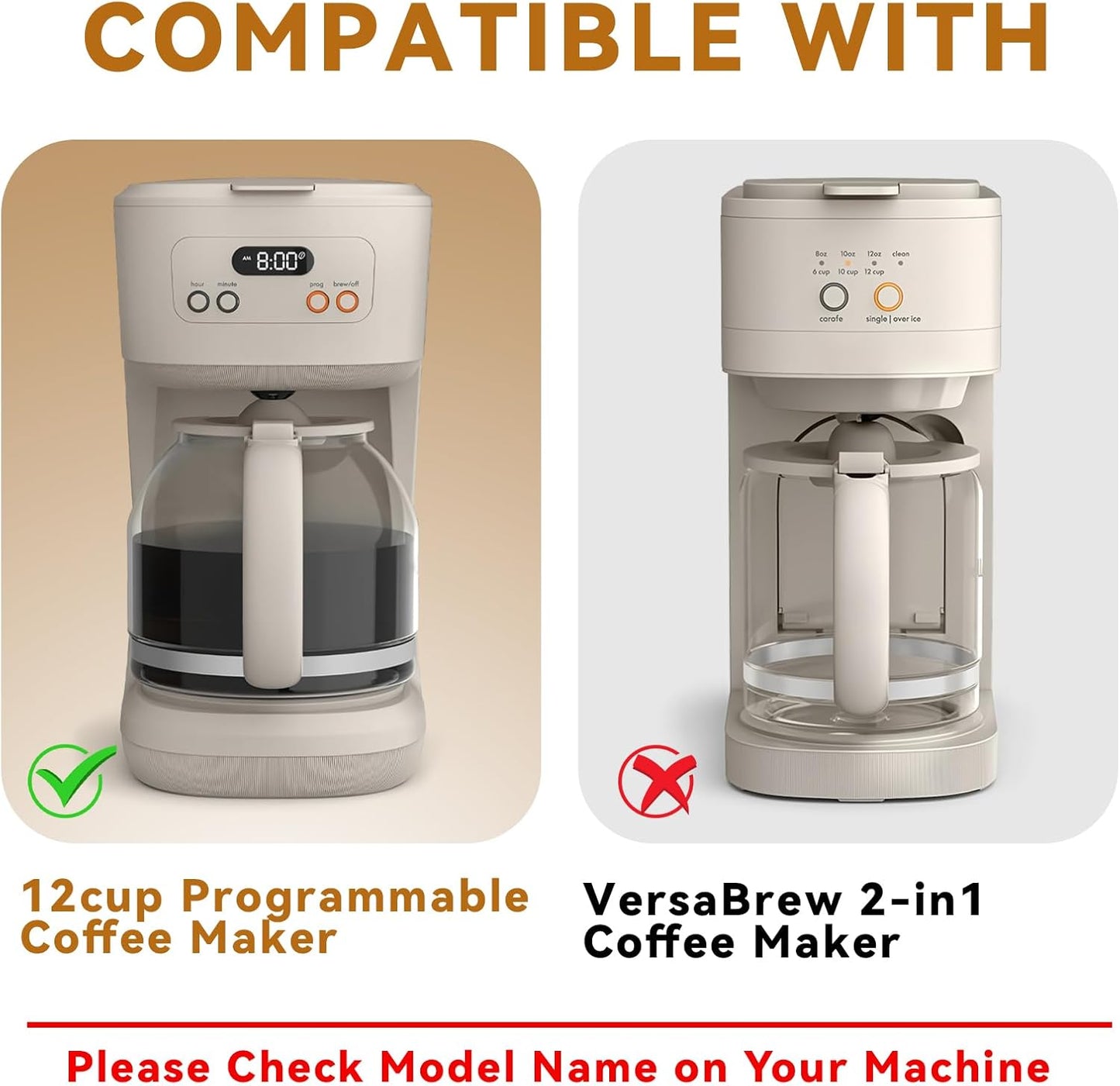 Filtros de café reutilizables para cafetera BELLA Pro 12 tazas