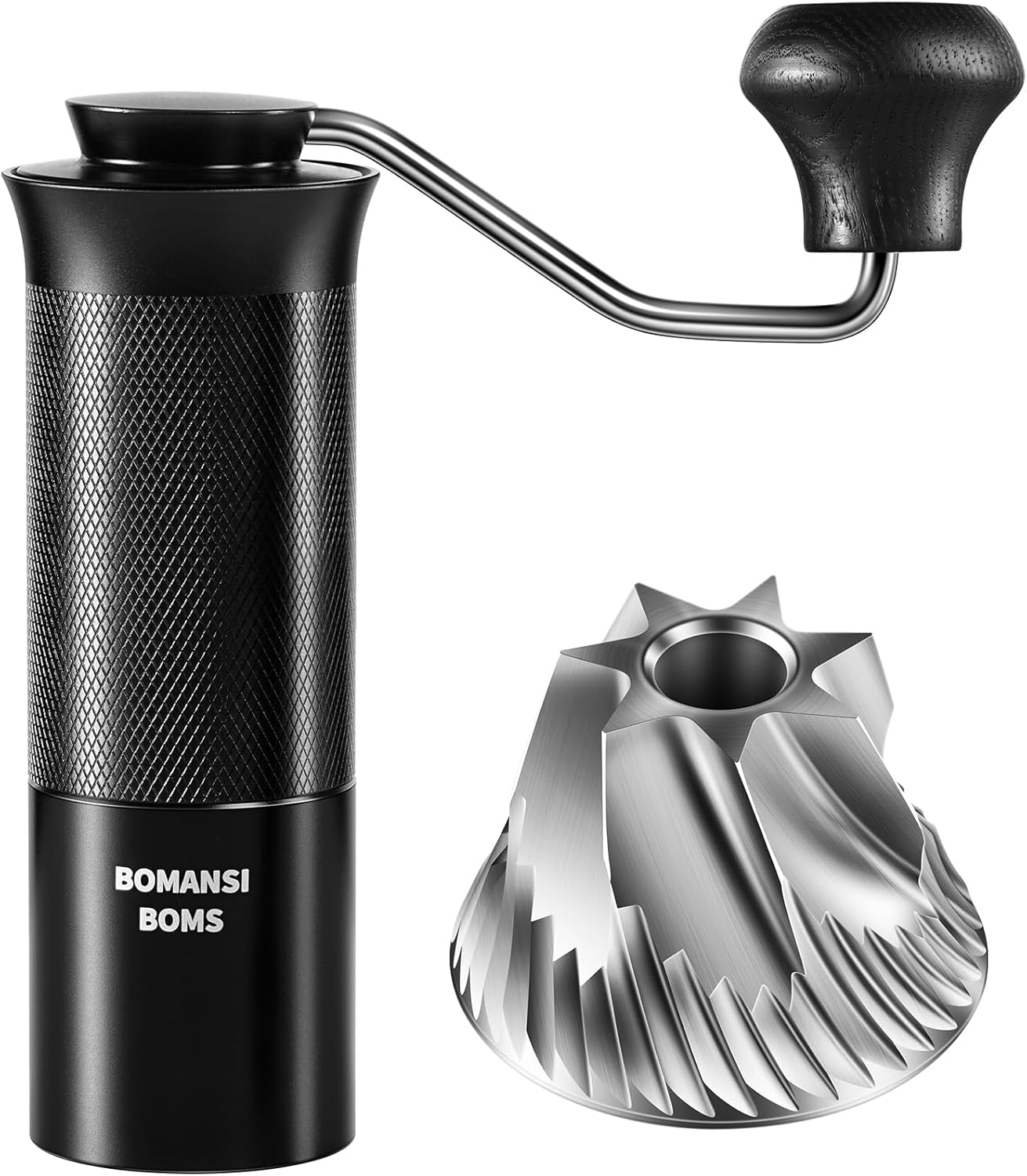 Molinillo café manual acero inox ajustable para prensa francesa