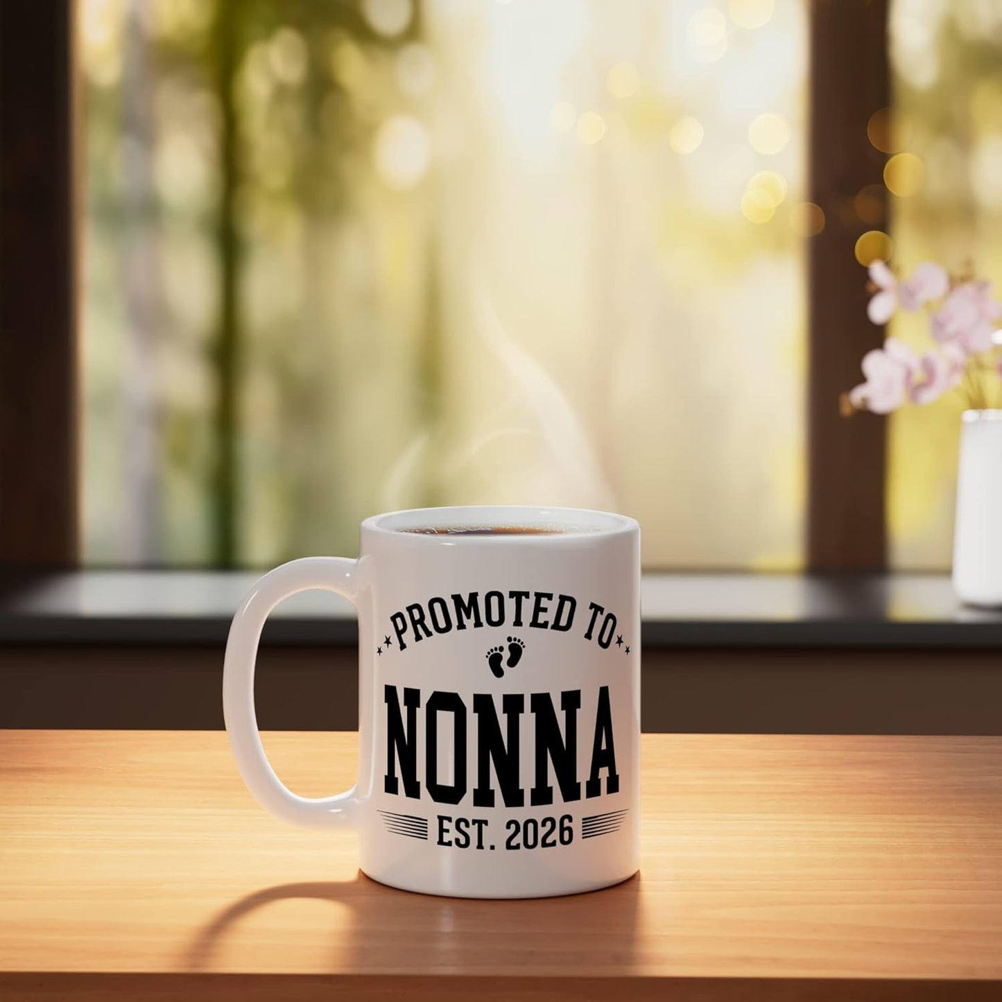 Taza de cerámica color blanco para bebé