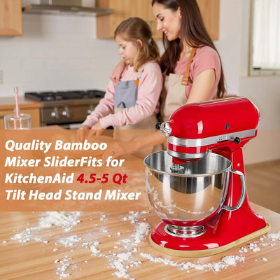 Alfombrilla bambú KitchenAid 4.5-5qt antideslizante