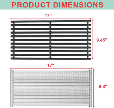 Placas emisoras grill Charbroil TRU-Infrared 4 quemadores