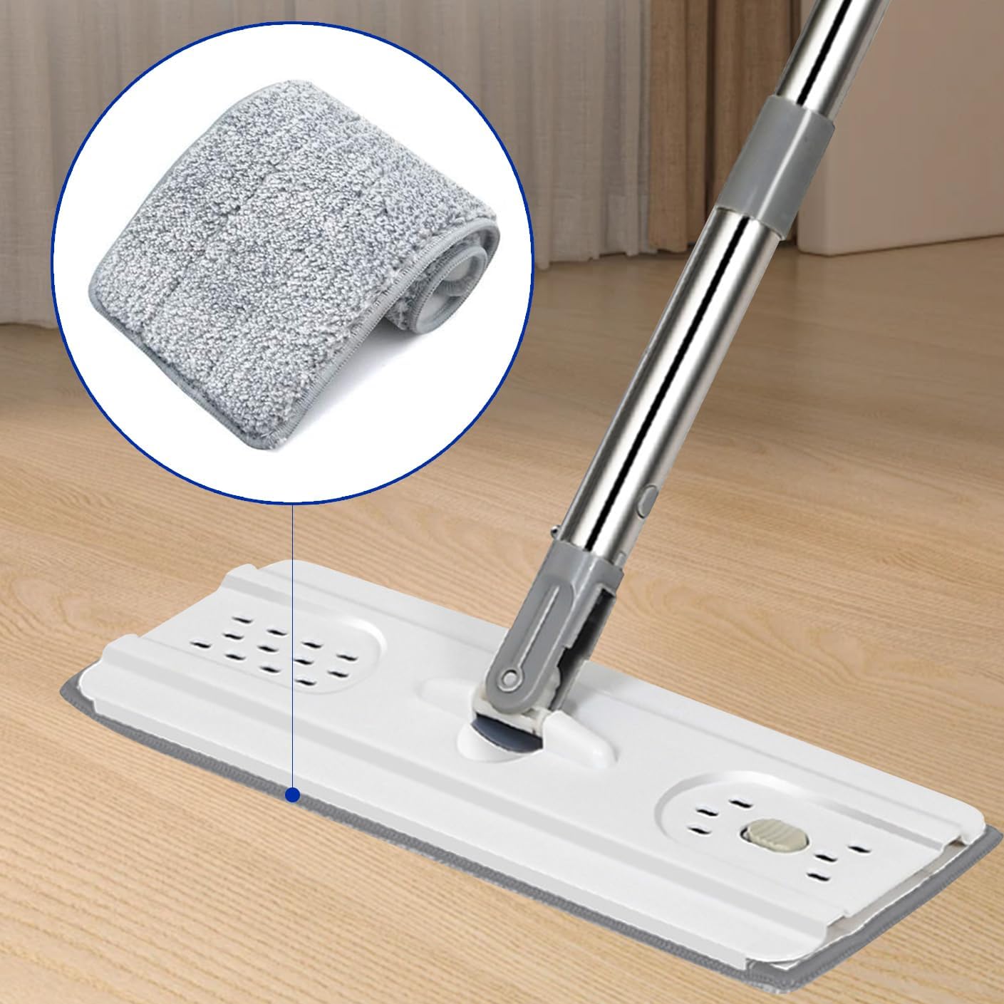 Almohadillas microfibra planas 10pzas 13x4.9pulg comp Tethys