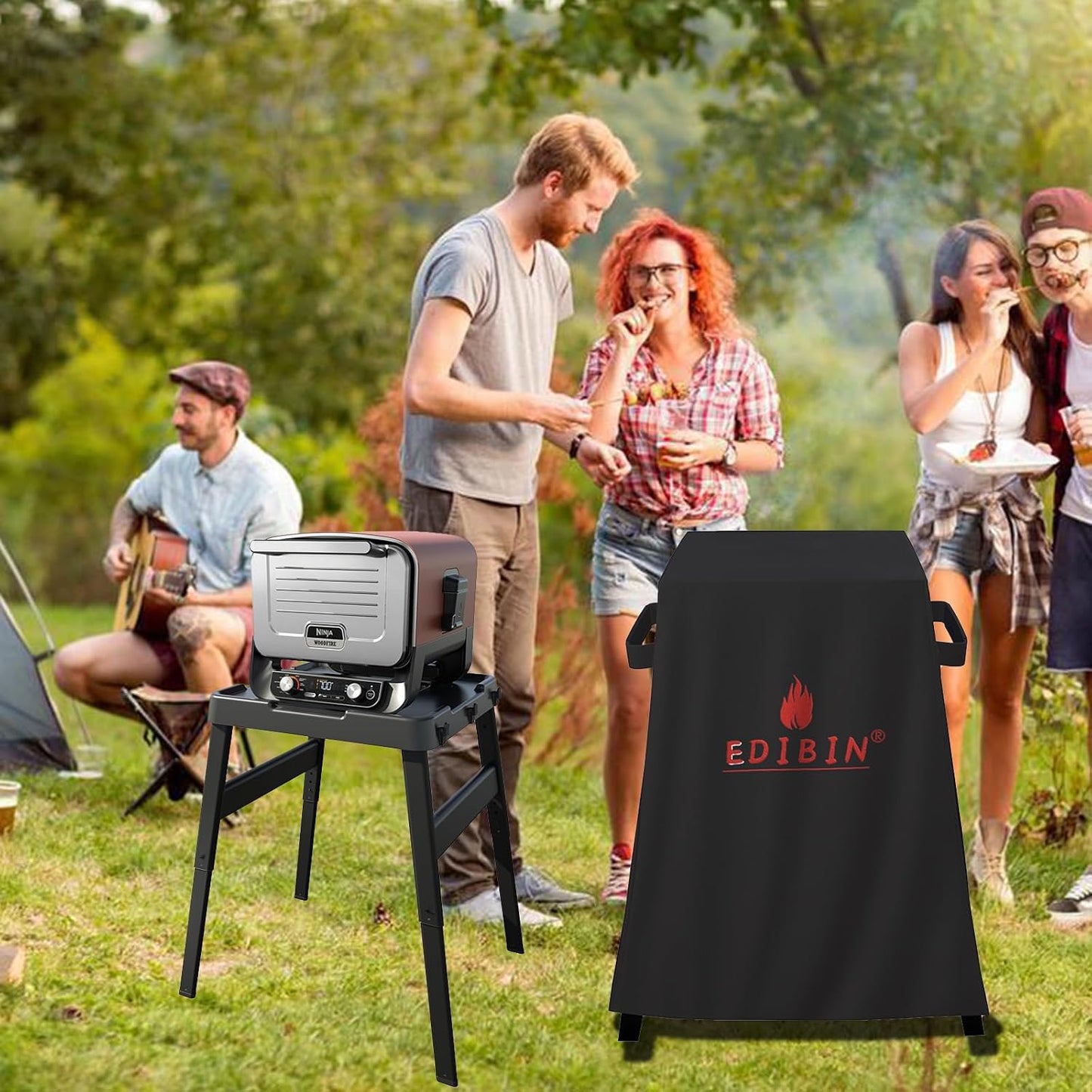 Funda horno Ninja Woodfire cubierta pizza parrilla