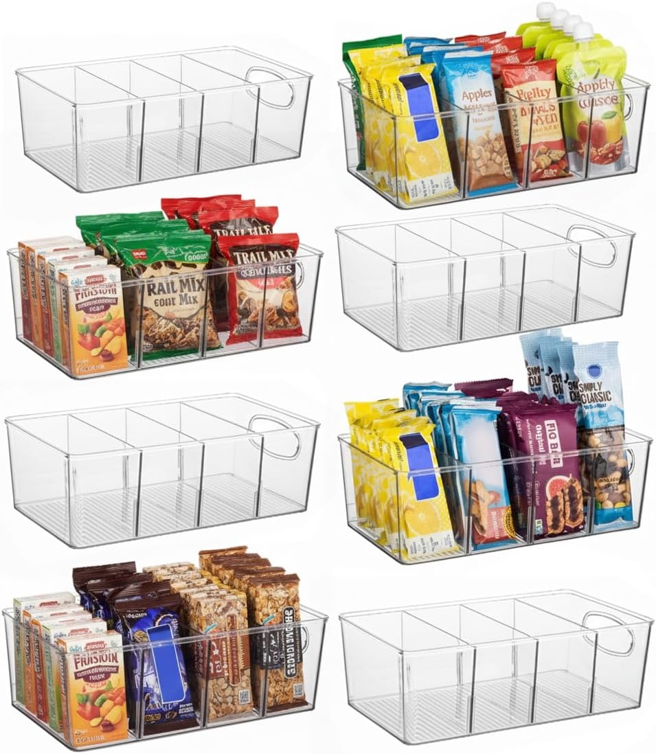 Pack 8 organizadores cocina despensa y refrigerador