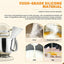 Embudo silicona plegable para mezclador KitchenAid