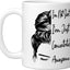 Taza de cerámica para chica alta divertida con mensaje 'No soy baja, solo estoy concentrada'