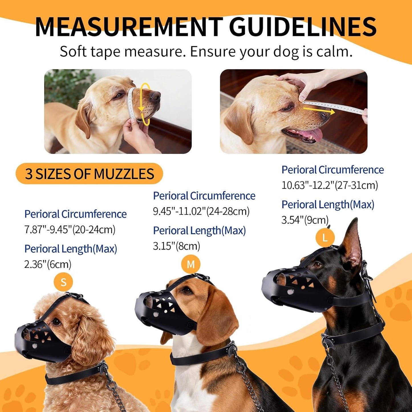 Bozal ajustable perros grandes transpirable cesta desmontable