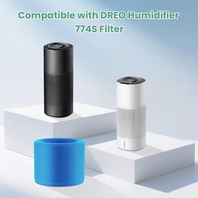 4 Filtros comp DREO 774S Humidificador 1000ft2