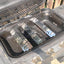 Placa calor acero porcelana parrilla patio set 3