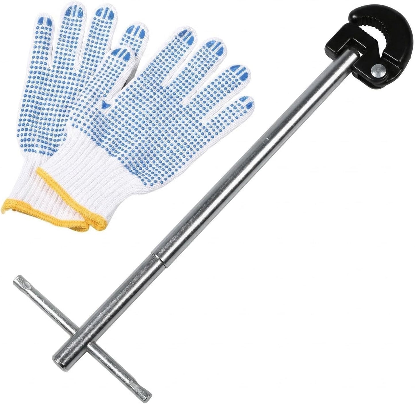 Llave de fregadero ajustable para plomero 3/8 a 1-1/4