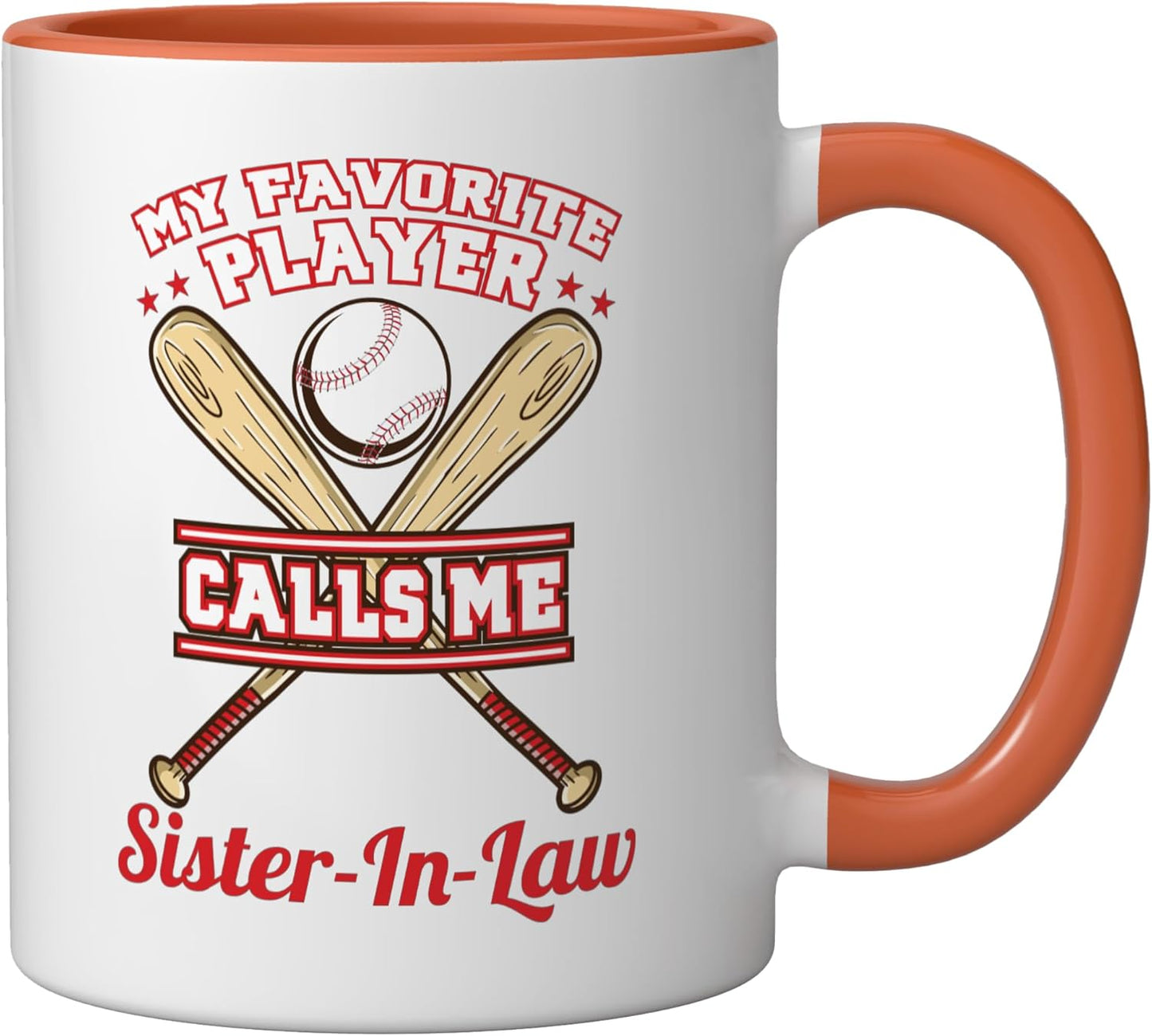 Taza Cerámica Béisbol Llamada Hermana por Mi
