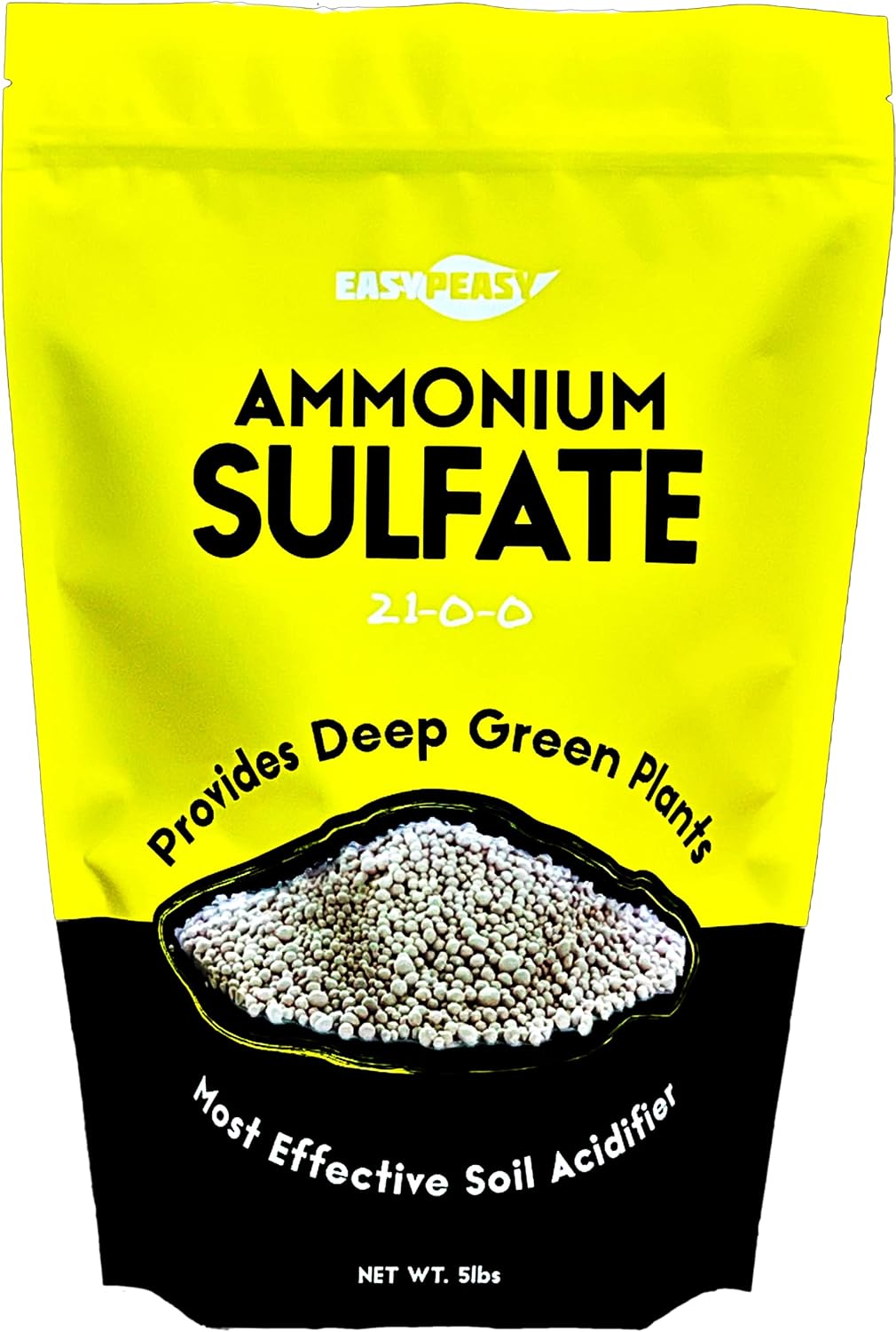 Fertilizante sulfato amonio 21-0-0 para plantas verdes y flores