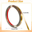 Moldura oro cepillado autoadhesiva para techo pared y muebles