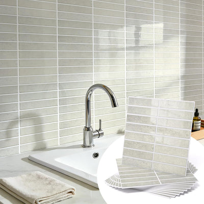Azulejos pared 3D autoadhesivos impermeables 12x12pulg